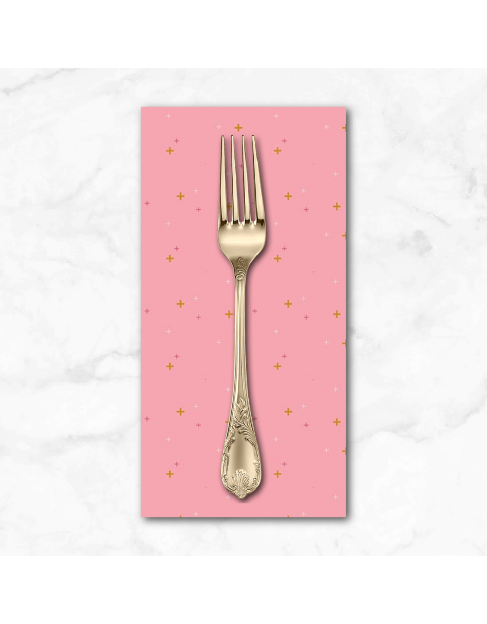 PD's Riley Blake Collection Sparkler in Peony, Dinner Napkin
