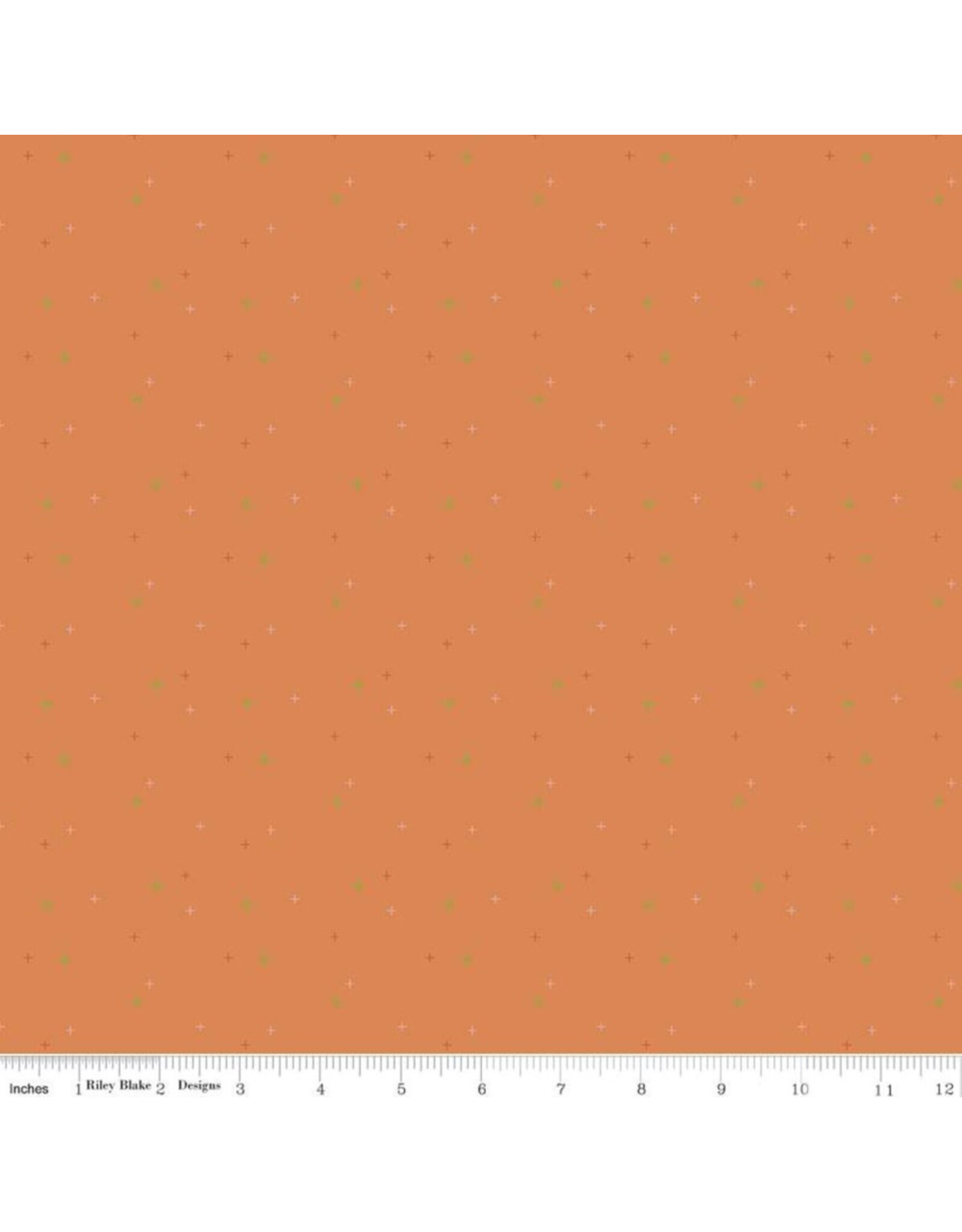 PD's Riley Blake Collection Sparkler in Pumpkin, Dinner Napkin
