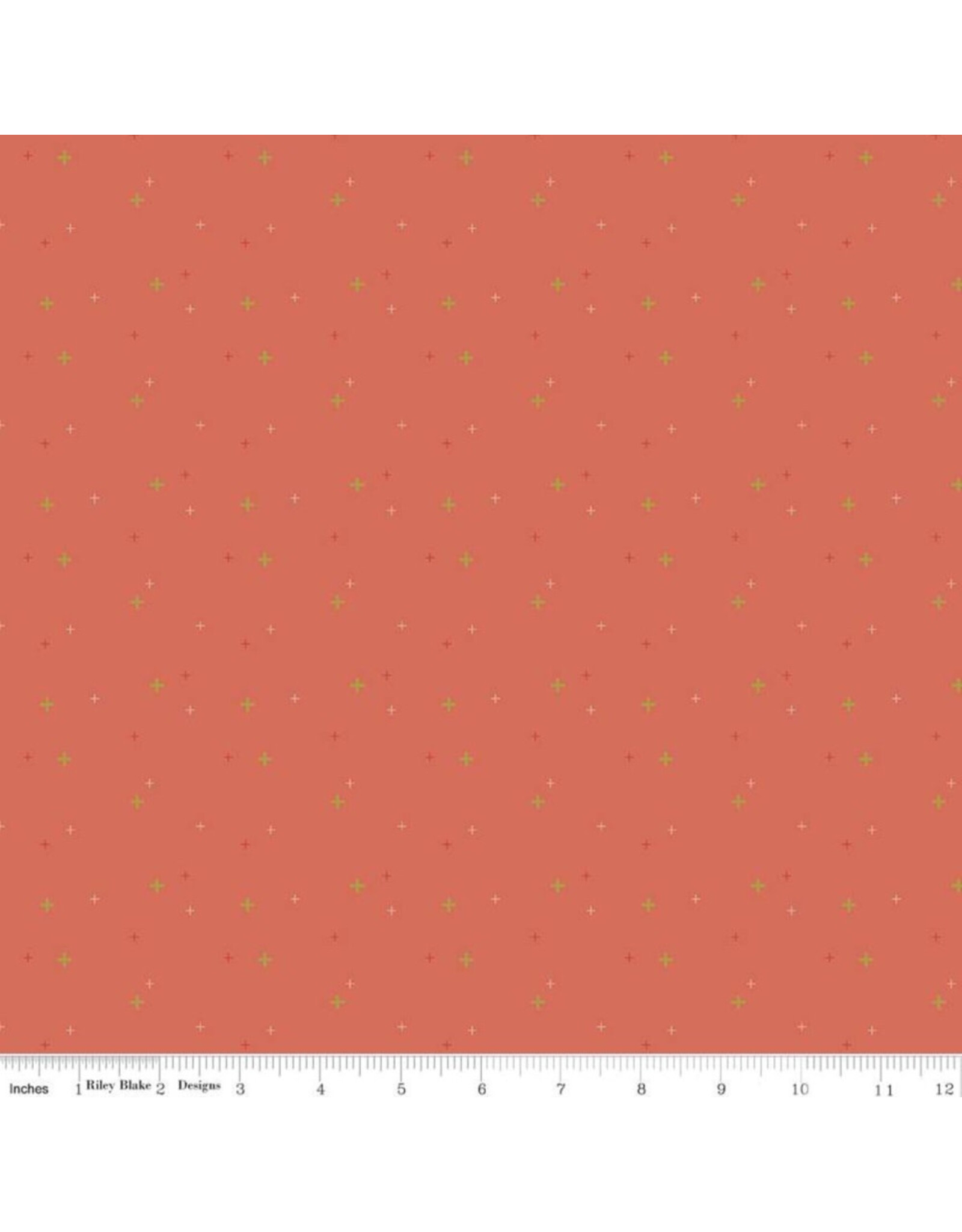Riley Blake Fabrics Sparkler in Rouge,  Fabric Half-Yards