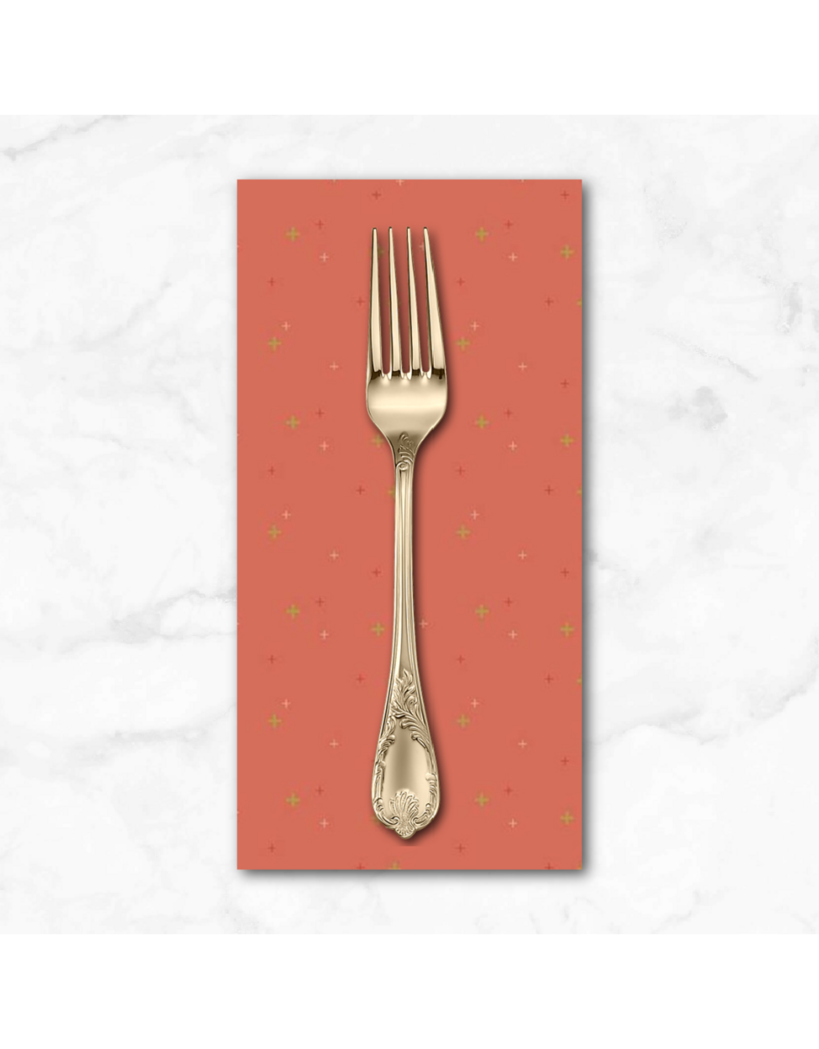 PD's Riley Blake Collection Sparkler in Rouge, Dinner Napkin