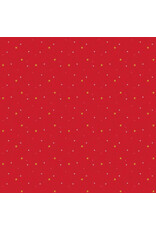 Riley Blake Fabrics Sparkler Star in Schoolhouse Red,  Fabric Half-Yards