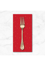 Christmas Collection Sparkler Star in Schoolhouse Red, Dinner Napkin