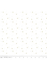 Riley Blake Fabrics Sparkler in White,  Fabric Half-Yards