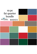 Riley Blake Fabrics Riley Blake Basics, Dainty Daisy & Sparkler, Fat Quarter Bundle - 19 pc.