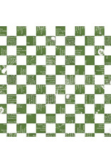 J. Wecker Frisch Gingerbread, Ingredients Check in Green, Fabric Half-Yards