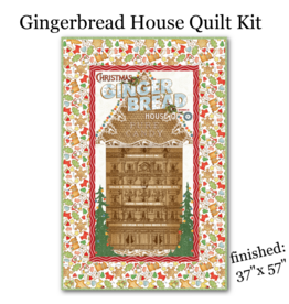 Riley Blake Fabrics Gingerbread, Quilt Kit, 37" x 57"