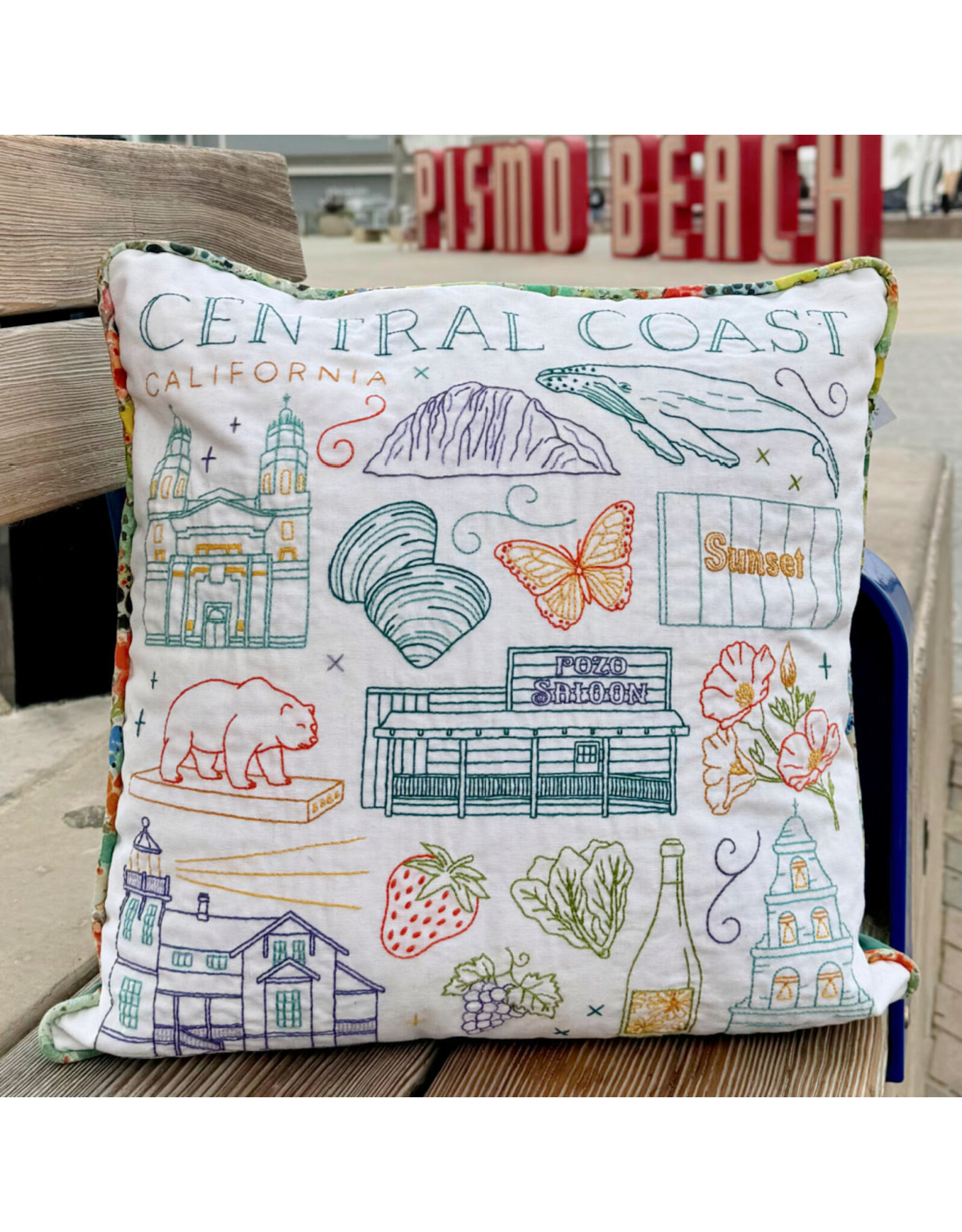 Cedar O'Reilly CA Central Coast Embroidery Sampler Kit