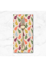 PD's Cloud9 Collection Touchdowns & Tailwags, Foam Fanatics in Oat, Dinner Napkin