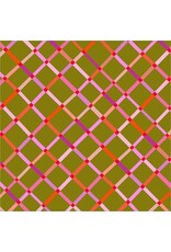 Annabel Wrigley Happy Place, Crossing in Martini, Fabric Half-Yards