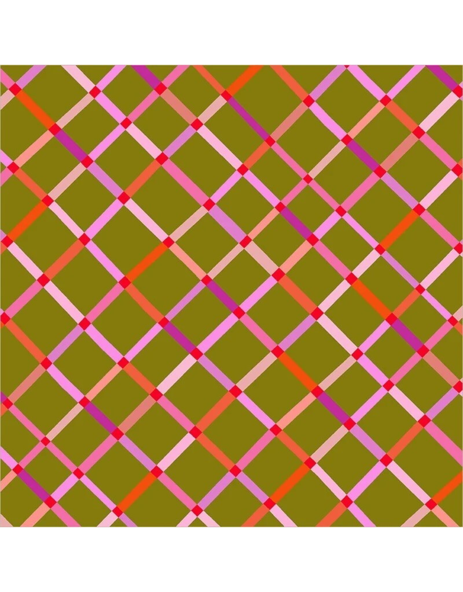 Annabel Wrigley Happy Place, Crossing in Martini, Fabric Half-Yards