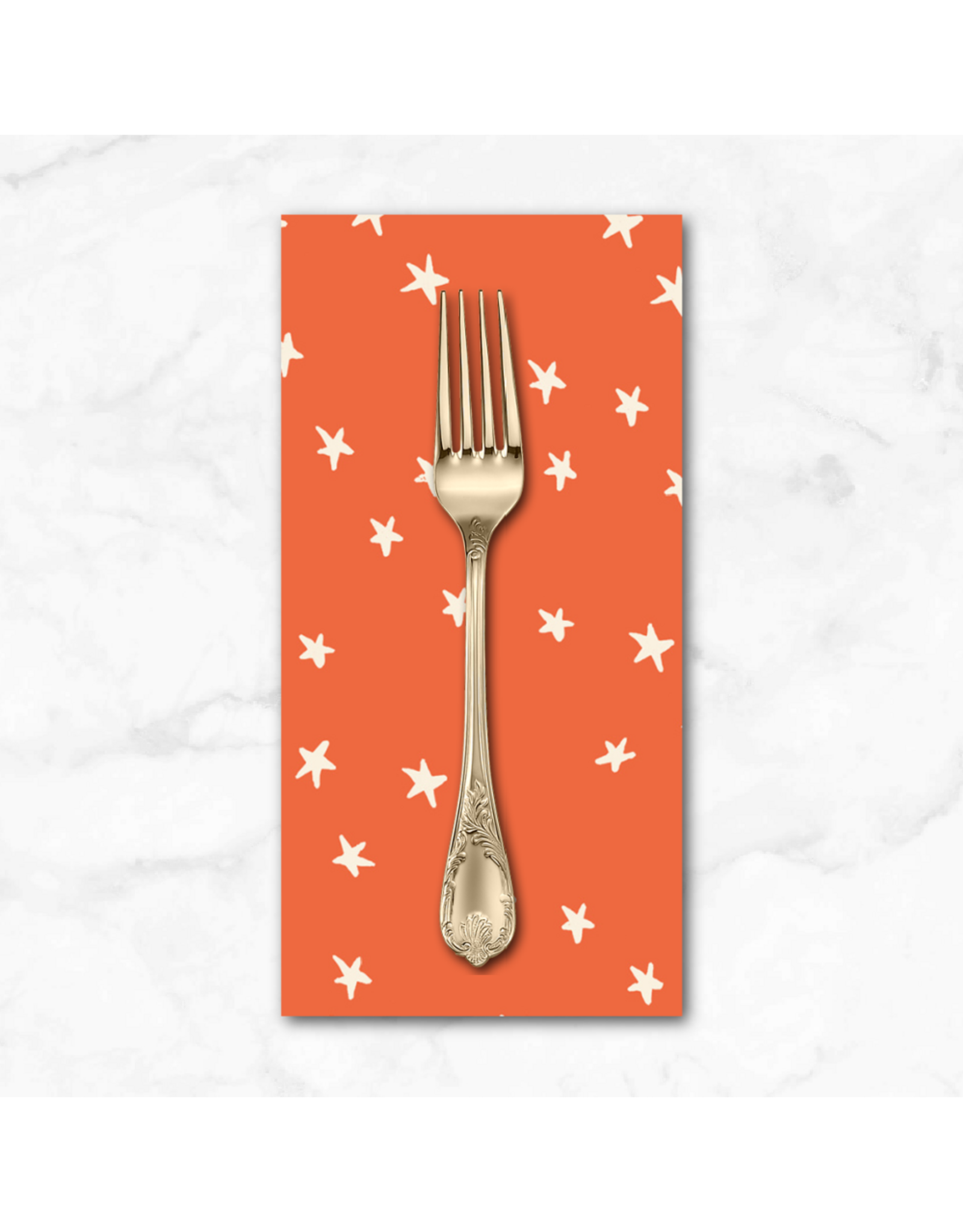 PD's Ruby Star Society Collection Starry in Nutmeg, Dinner Napkin