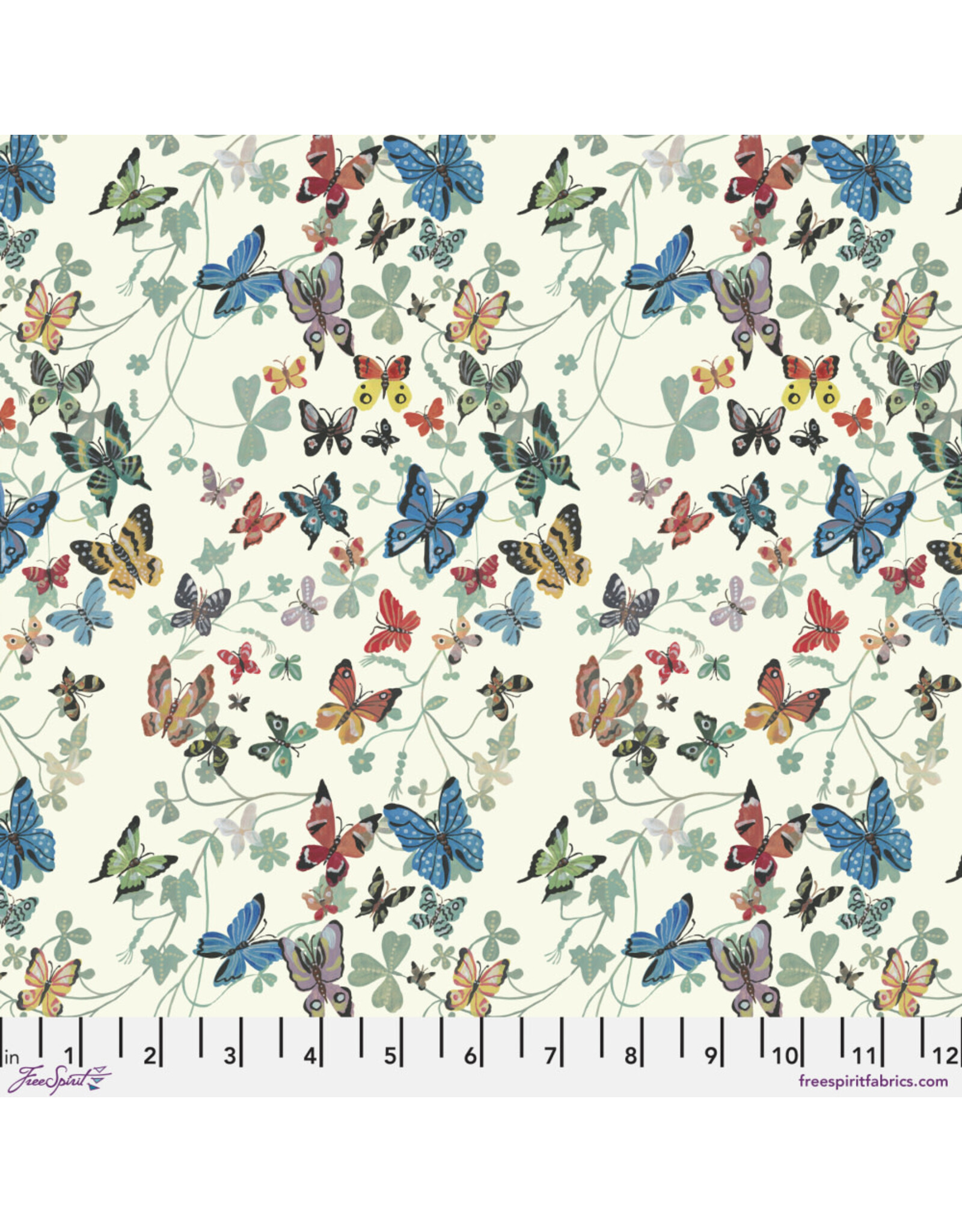 PD's Nathalie Lété Collection Last Fall in Japan, Butterfly Flight in Cream, Dinner Napkin