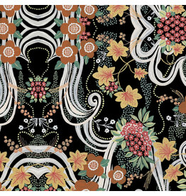 Nathalie Lété Last Fall in Japan, Autumn in Japan in Multi, Fabric Half-Yards