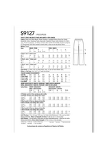 Simplicity Simplicity Pants and Shorts for Kids and Adults, Easy to Sew,  Pattern S9127