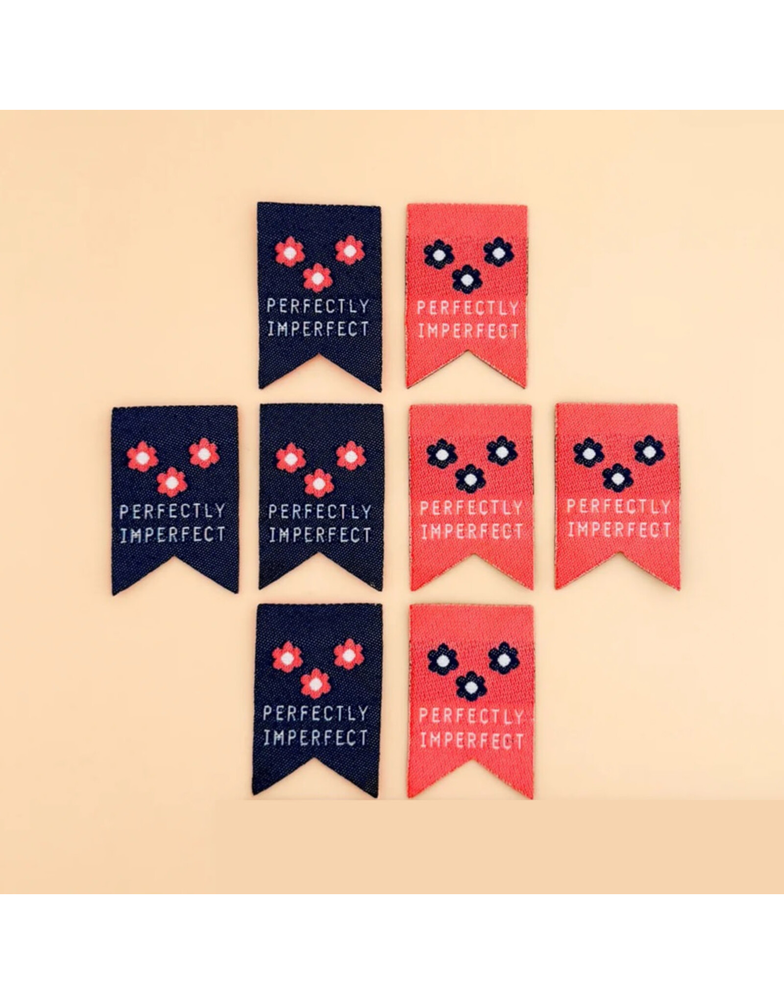 Minki Kim Perfectly Imperfect - Woven Label Tags, Set of 8