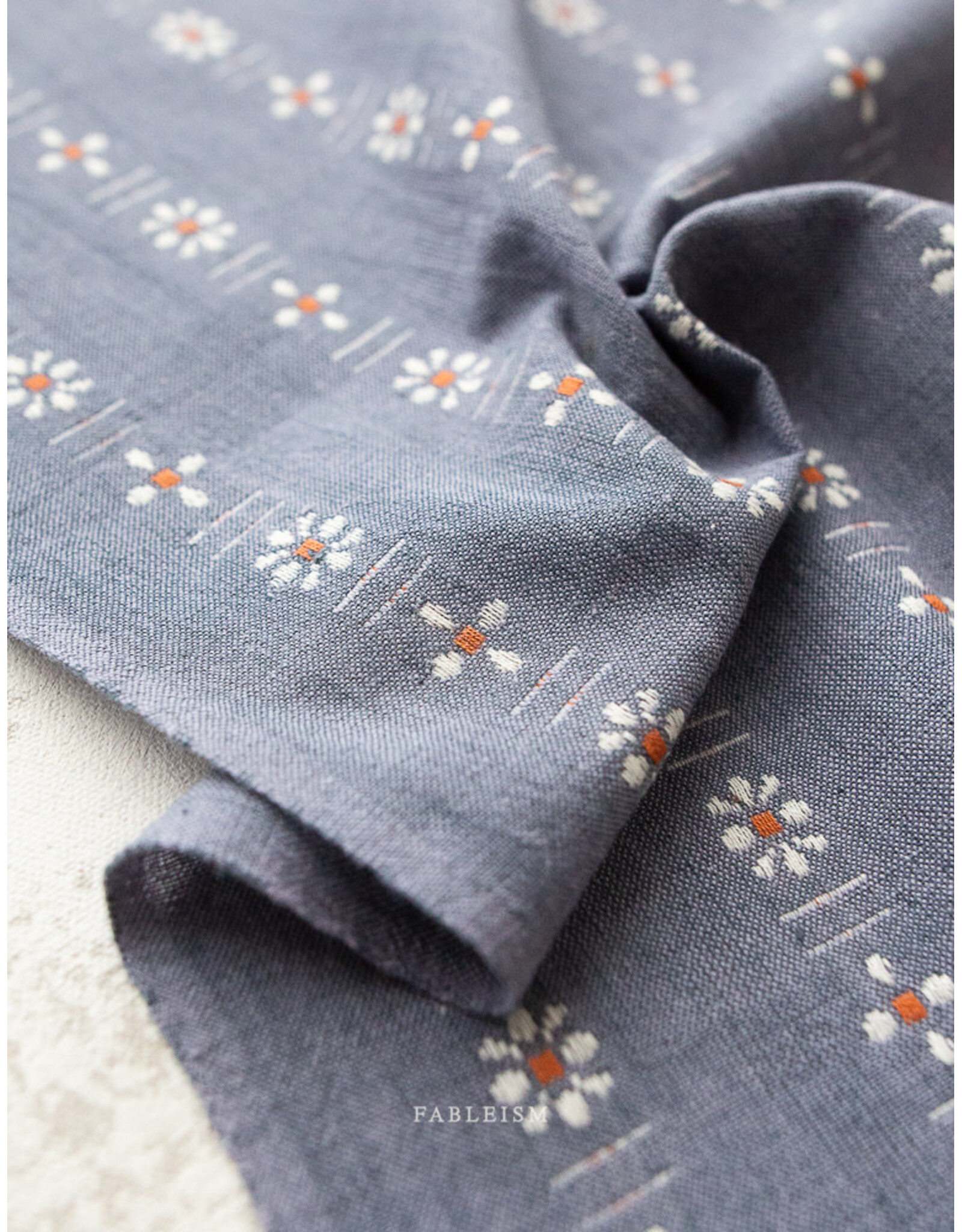 Fableism Forest Forage, Daisies in Concord, Fabric Half-Yards