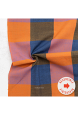 Fableism Fine & Dandy, 3" Happy Stripes in Suit, Fabric Half-Yards
