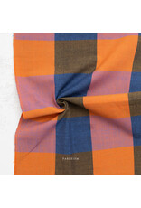 Fableism Fine & Dandy, 3" Happy Stripes in Suit, Fabric Half-Yards
