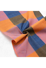Fableism Fine & Dandy, 3" Happy Stripes in Suit, Fabric Half-Yards