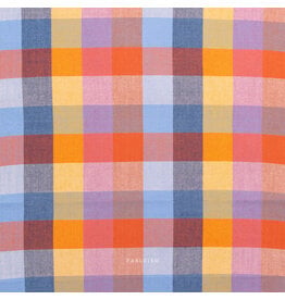 Fableism Fine & Dandy, 1" Happy Stripes in Cornucopia, Fabric Half-Yards