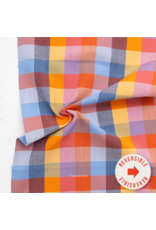 Fableism Fine & Dandy, 1" Happy Stripes in Cornucopia, Fabric Half-Yards