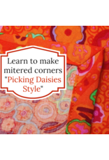 Picking Daisies Class Kit - SLO Life Studio Napkin Making Kit: Fabric, thread and sewing tools