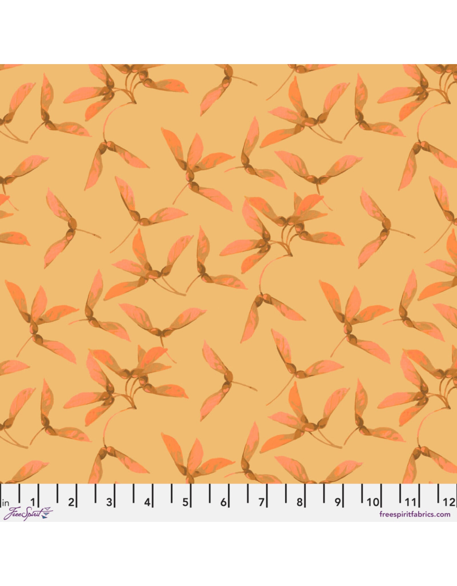 Martha Negley Golden Harvest, Whirlygigs in Straw, Fabric Half-Yards