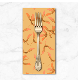 PD's Martha Negley Collection Golden Harvest, Whirlygigs in Straw, Dinner Napkin