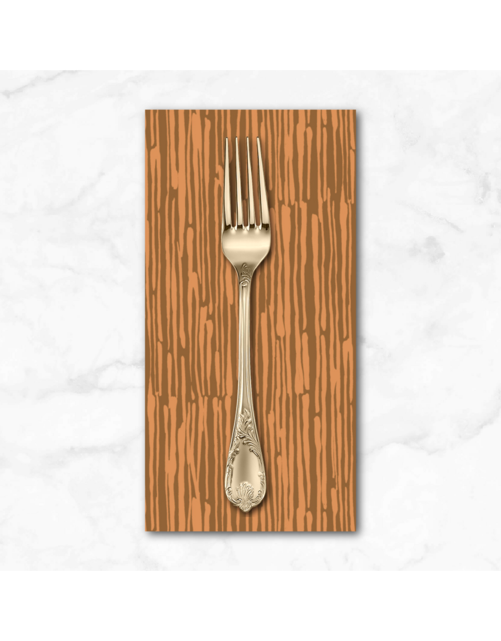 PD's Martha Negley Collection Golden Harvest, Stems in Gold, Dinner Napkin