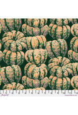 Martha Negley Golden Harvest, Squashed in Green, Fabric Half-Yards