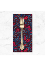 PD's Martha Negley Collection Golden Harvest, Berries in Plum, Dinner Napkin