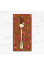 PD's Martha Negley Collection Golden Harvest, Acorn Harvest in Brown, Dinner Napkin