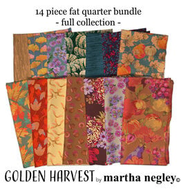 Martha Negley Golden Harvest, Fat Quarter Bundle - 14 pc. full collection