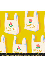 Melody Miller Sparkle Mart, Have a Nice Day in Golden Hour, Fabric Half-Yards