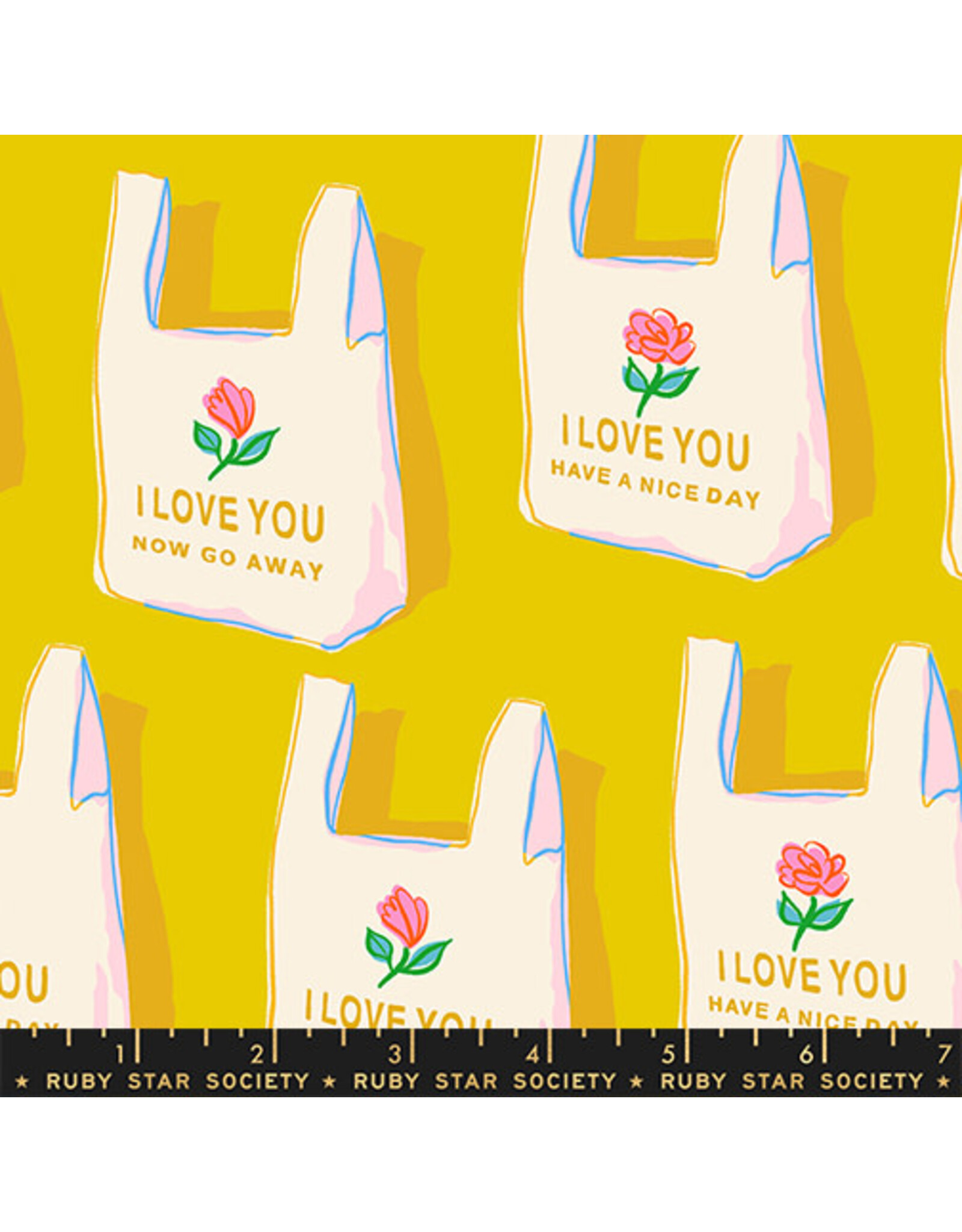 PD's Melody Miller Collection Sparkle Mart, Have a Nice Day in Golden Hour, Dinner Napkin