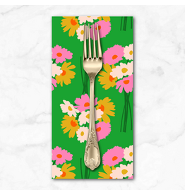 PD's Melody Miller Collection Sparkle Mart, Flower Dept in Verdant, Dinner Napkin