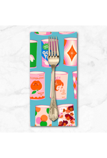 PD's Melody Miller Collection Sparkle Mart, Can Can in Dark Turquoise, Dinner Napkin