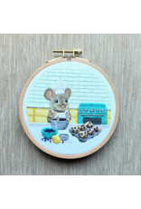 Jessica Long Embroidery The Muffin Mouse, Embroidery Kit