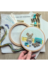 Jessica Long Embroidery The Muffin Mouse, Embroidery Kit