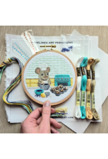 Jessica Long Embroidery The Muffin Mouse, Embroidery Kit