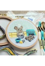 Jessica Long Embroidery The Muffin Mouse, Embroidery Kit