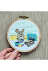 Jessica Long Embroidery The Muffin Mouse, Embroidery Kit