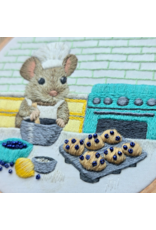 Jessica Long Embroidery The Muffin Mouse, Embroidery Kit