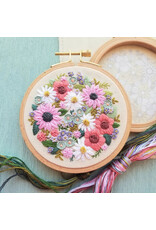 Jessica Long Embroidery Wildflower Sampler, Embroidery Kit