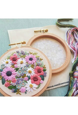 Jessica Long Embroidery Wildflower Sampler, Embroidery Kit