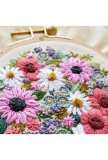 Jessica Long Embroidery Wildflower Sampler, Embroidery Kit