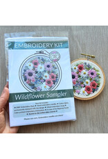 Jessica Long Embroidery Wildflower Sampler, Embroidery Kit