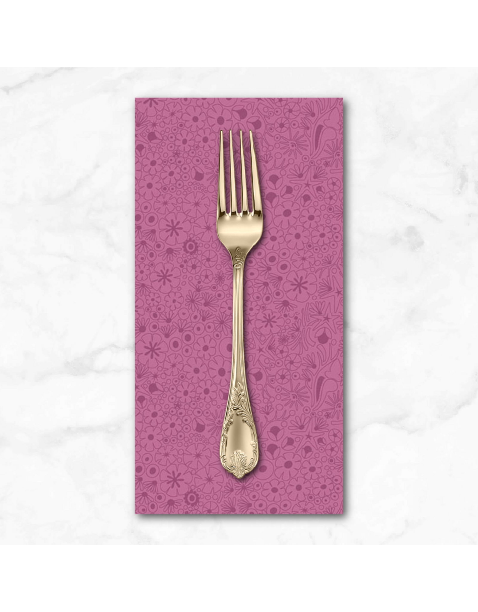 PD's Alison Glass Collection Color Camp Bloom, Shallows in Muted Peony, Dinner Napkin