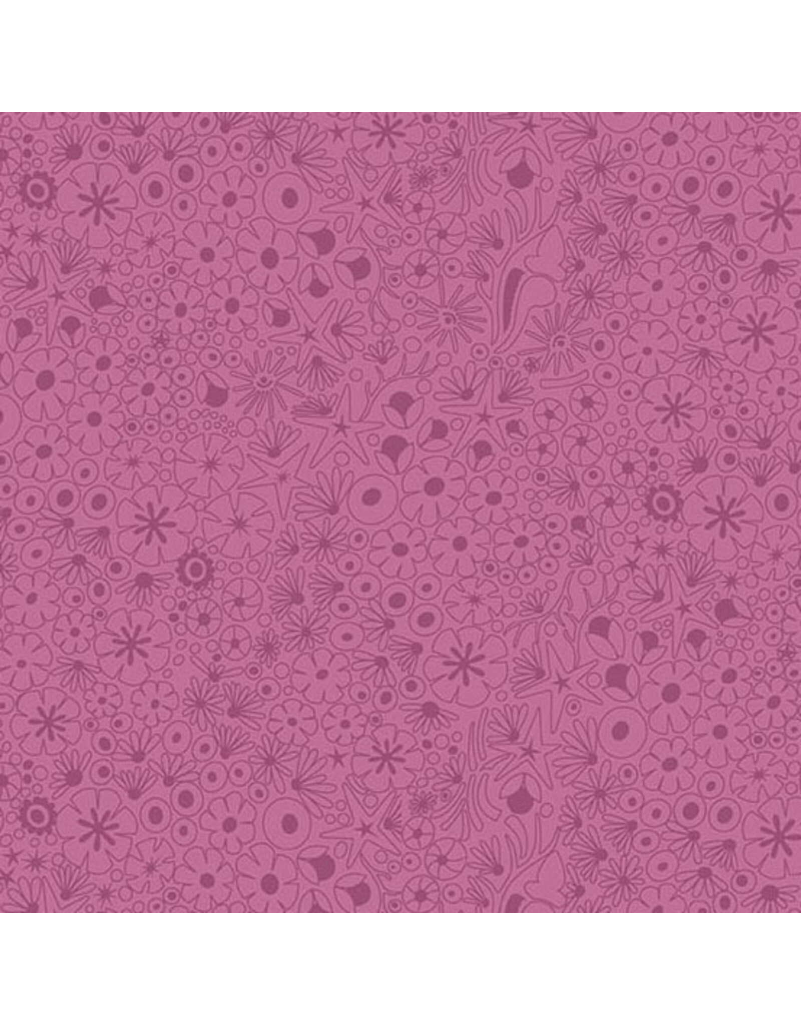Alison Glass Color Camp Bloom, Shallows in Muted Peony, Fabric Half-Yards