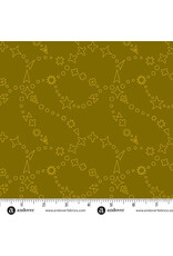 Alison Glass Color Camp Grove, Trailmap in Dark Gold, Fabric Half-Yards
